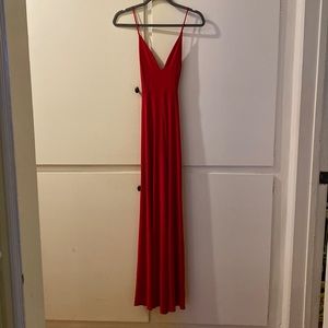 Cross cross back jumpsuit